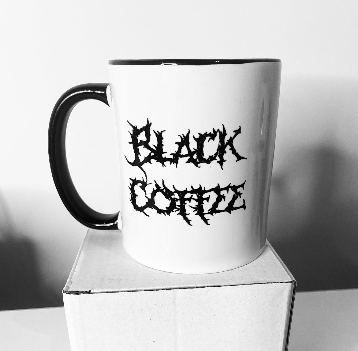 Black Coffee mug