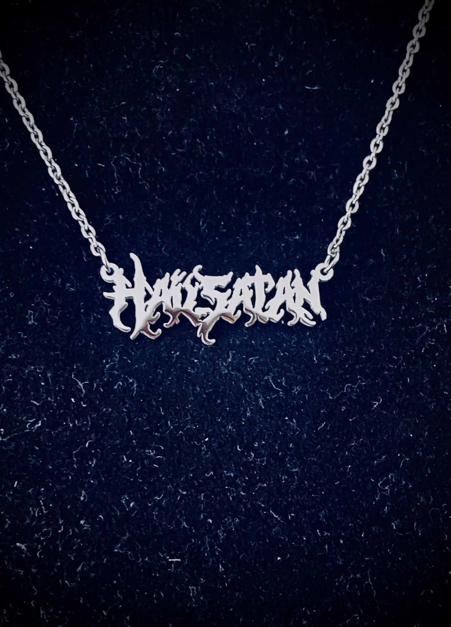 Hail Satan necklace